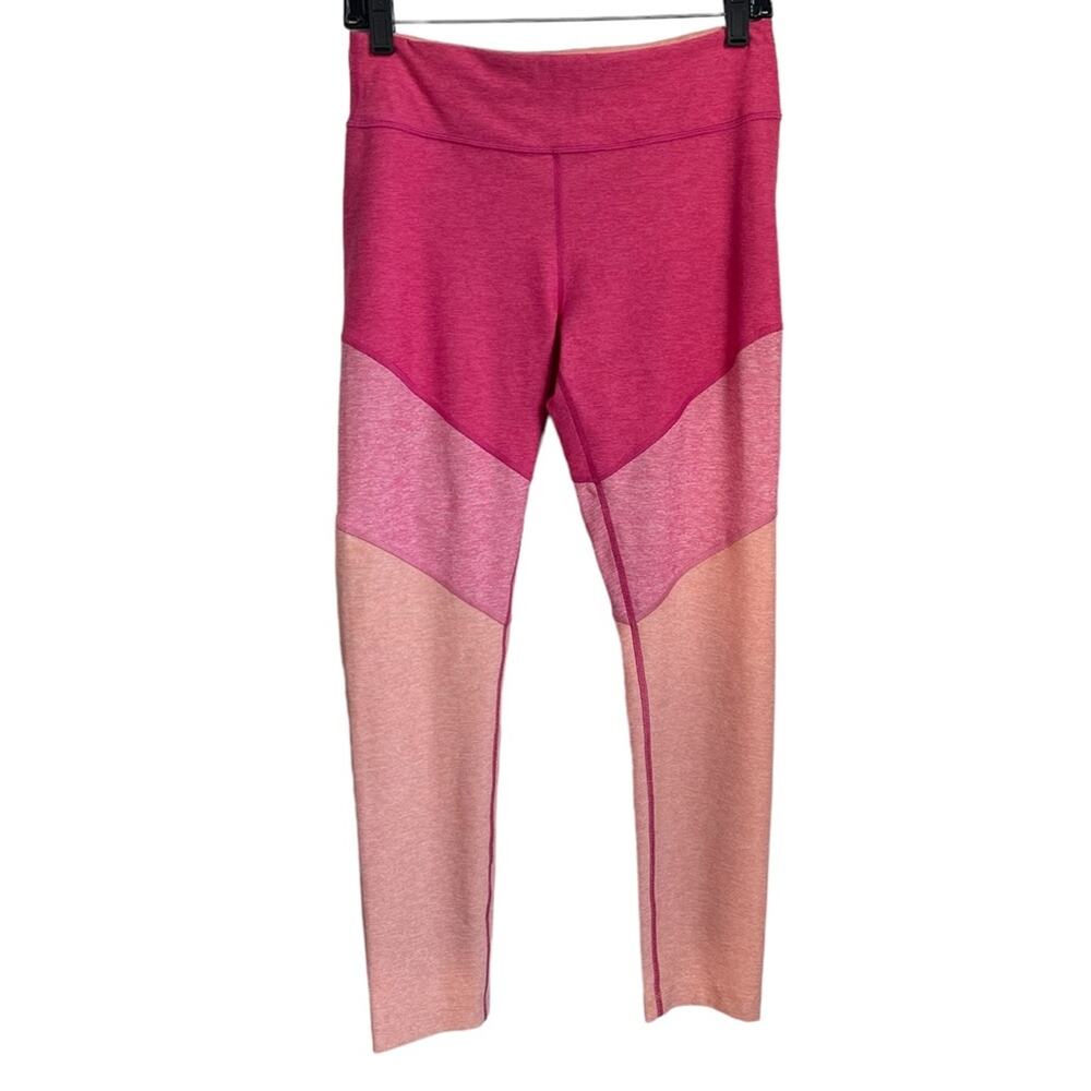 Women's Outdoor Voices Multi Color Panel Active Athleisure Performance Legging L